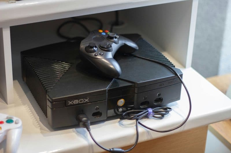 Gammal spelkonsol