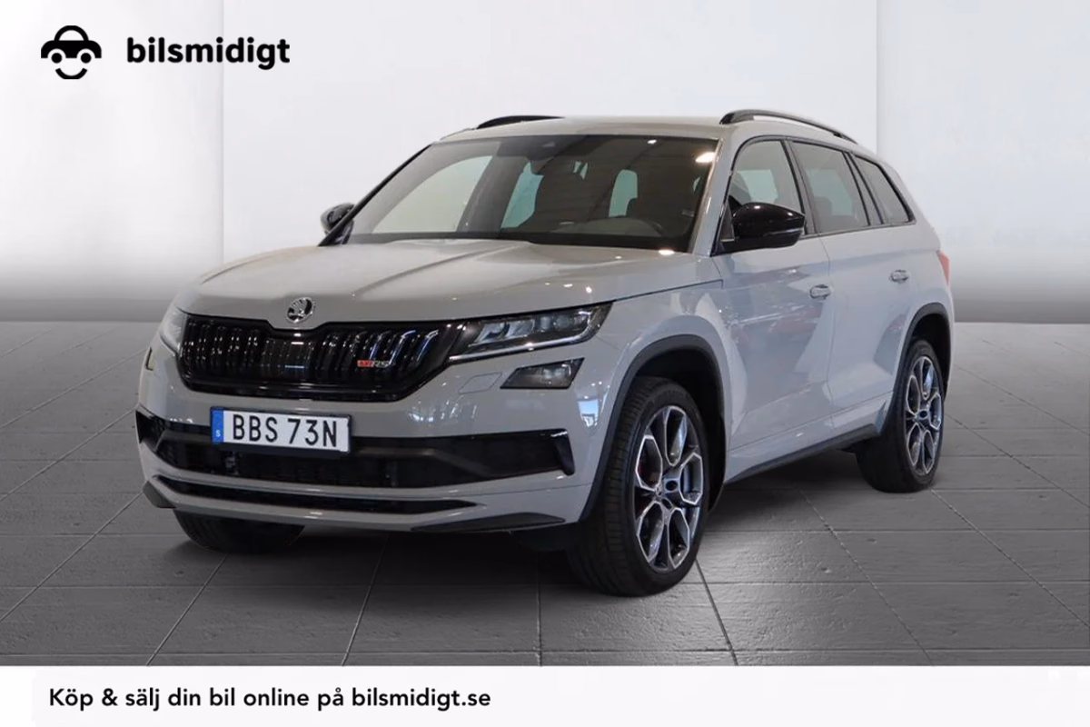 Skoda Kodiaq RS 2.0 TDI 4x4 Drag Läder Kamera Värmare 240hk