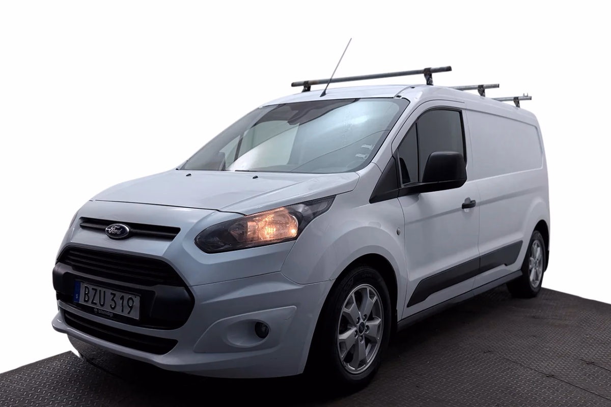 Ford Transit Connect 230 LWB 1.6 TDCi Drag 3-sits Inklädd Takräcke 95hk