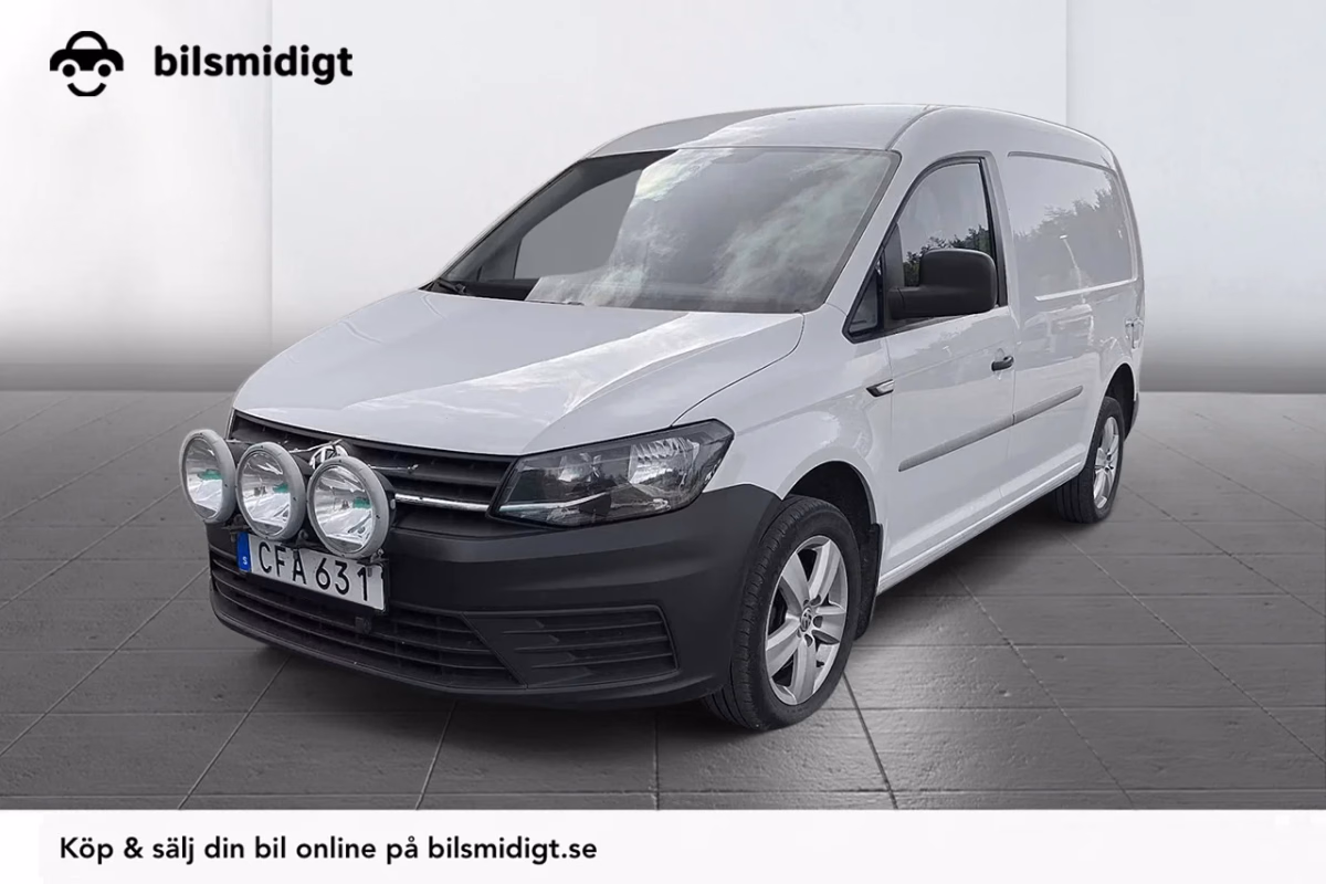 Volkswagen Caddy Maxi 2.0 TDI 4M Drag Värmare MOMS 122hk