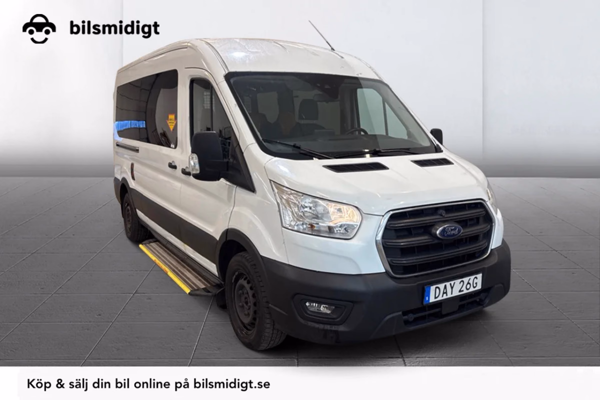 Ford Transit 350 Kombi 9-sits Automat Kamera MOMS 130hk
