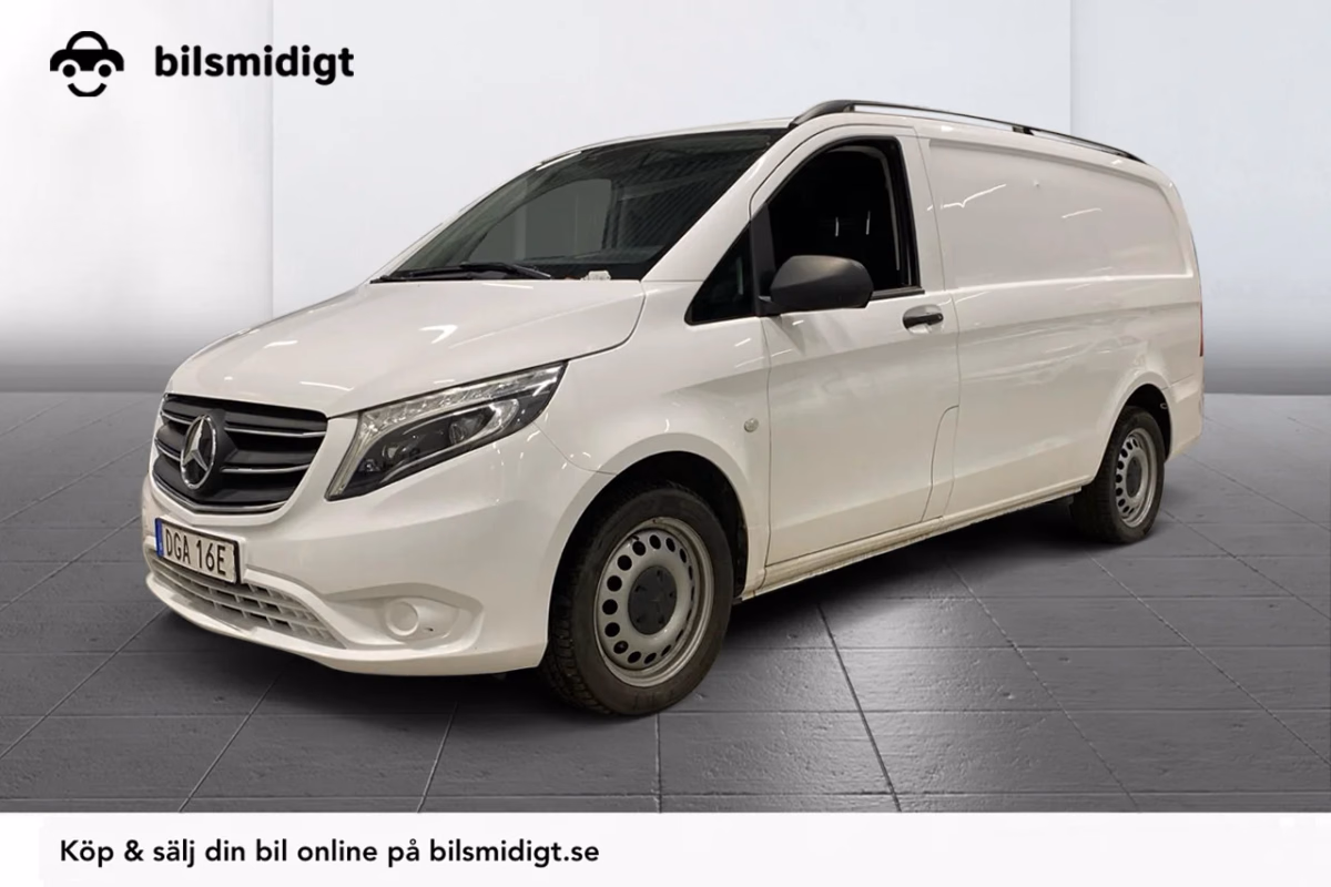 Mercedes-Benz Vito 116 CDI 3.0t L2 Aut 3sits Drag Kamera Värmare 163hk