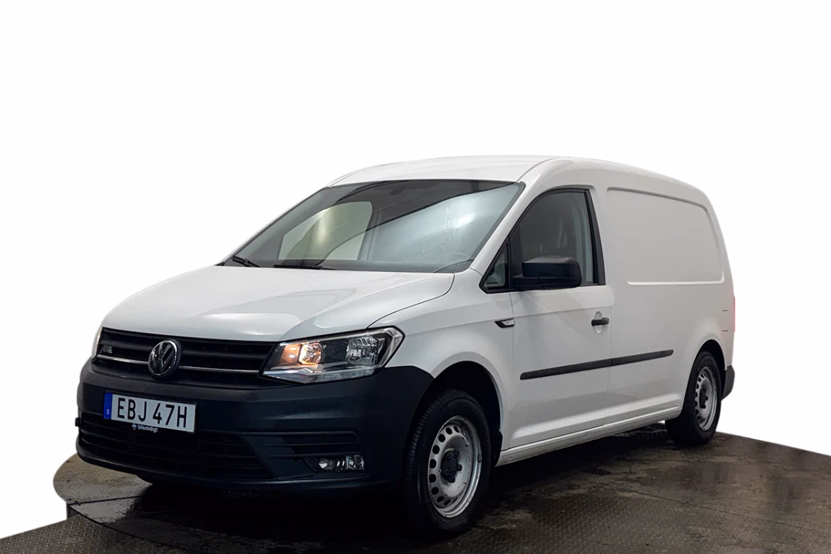 Volkswagen e-Caddy Maxi 37.3 kWh Drag Värmare CCS AppConnect MOMS 113hk