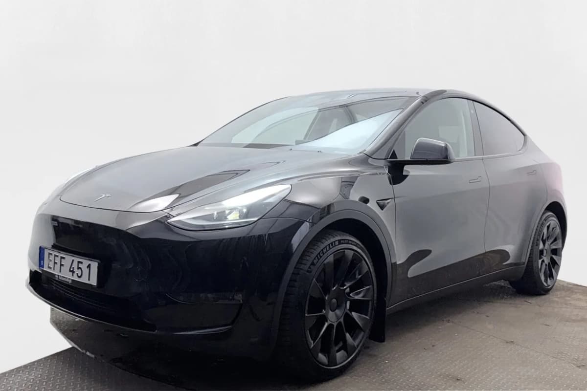 Tesla Model Y Long Range AWD Drag AP Läder Premiumljud V-Pump 514hk