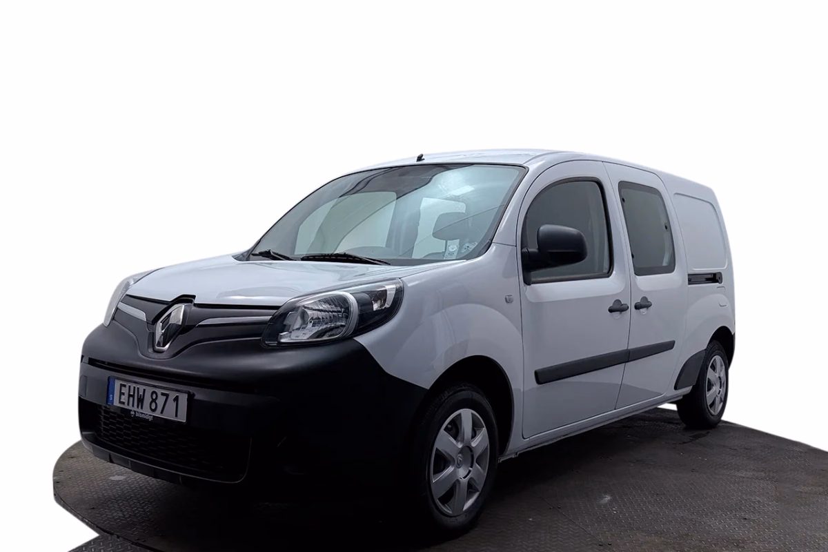 Renault Kangoo Maxi Z.E. Passenger 22 kWh Köpt Batteri 5-sits Värmare P-Sens MOMS