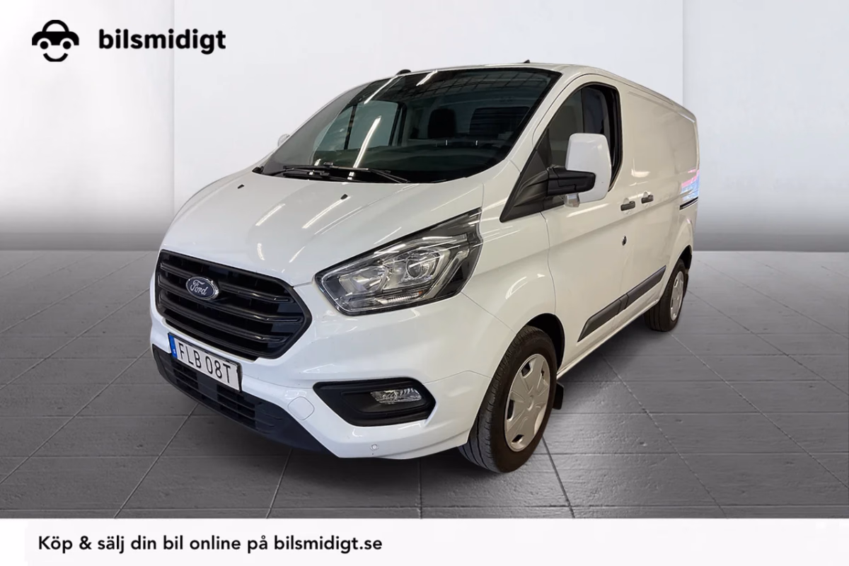 Ford Transit Custom 280 2.0 L1 Automat 2xSidodörr 3-sits P-Sensorer MOMS 130hk