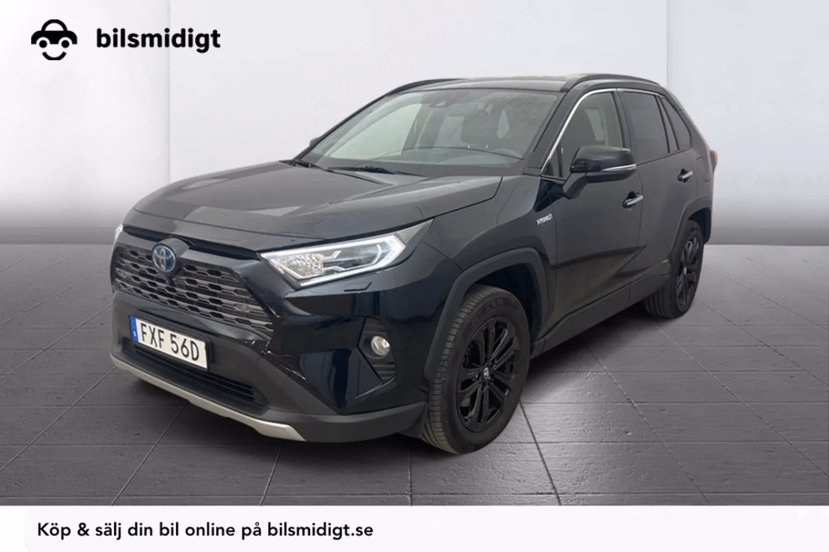 Toyota RAV4 Hybrid AWD-i Executive Premium Läder Elsäten Navi 360° JBL 222hk