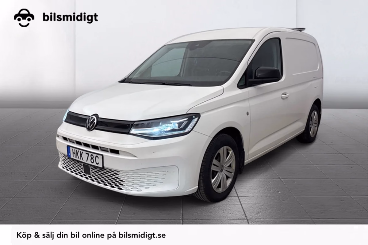 Volkswagen Caddy Cargo 2.0 TDI 4M Inredd Kamera Värmare MOMS 122hk