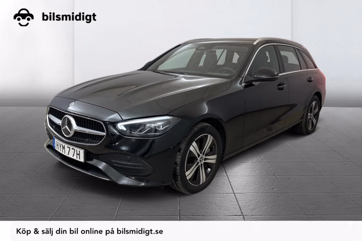 Mercedes-Benz C 300 e T Avantgarde Navi Kamera Burmester Rattvärme 313hk