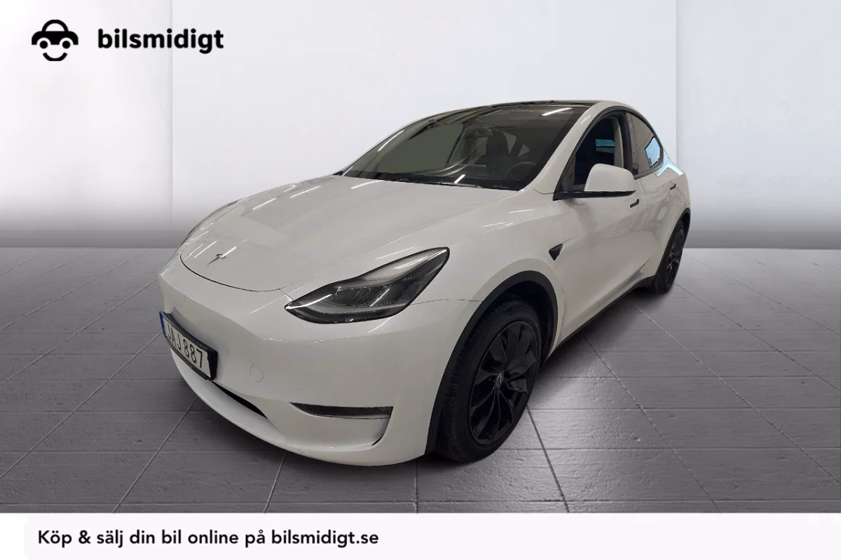 Tesla Model Y Long Range AWD Drag Läder MOMS 514hk