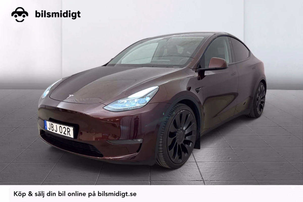 Tesla Model Y Performance Drag V-Pump Premiumljud MOMS 534hk