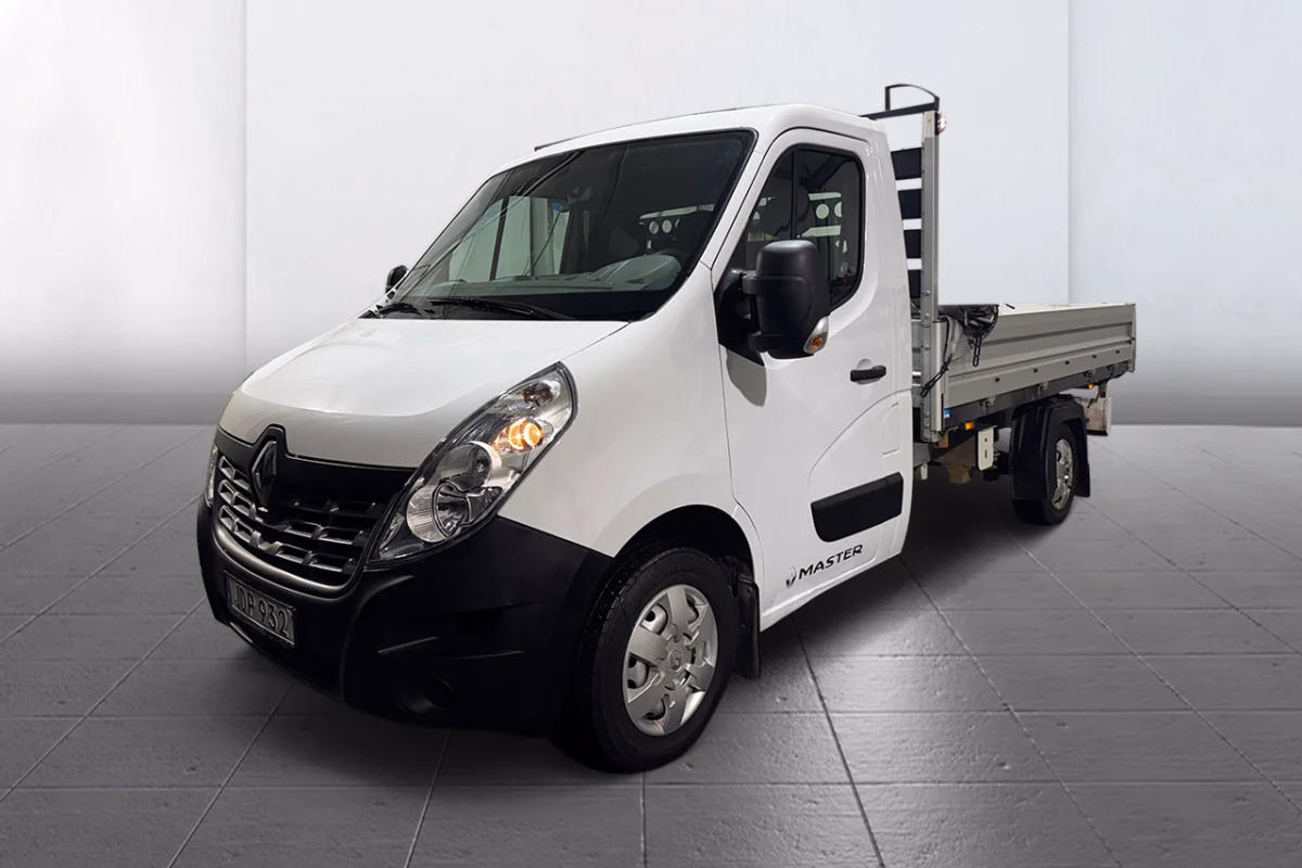 Renault Master Chassi 3.5T 2.3 dCi 3sits Tippflak Blåtand MOMS 130hk