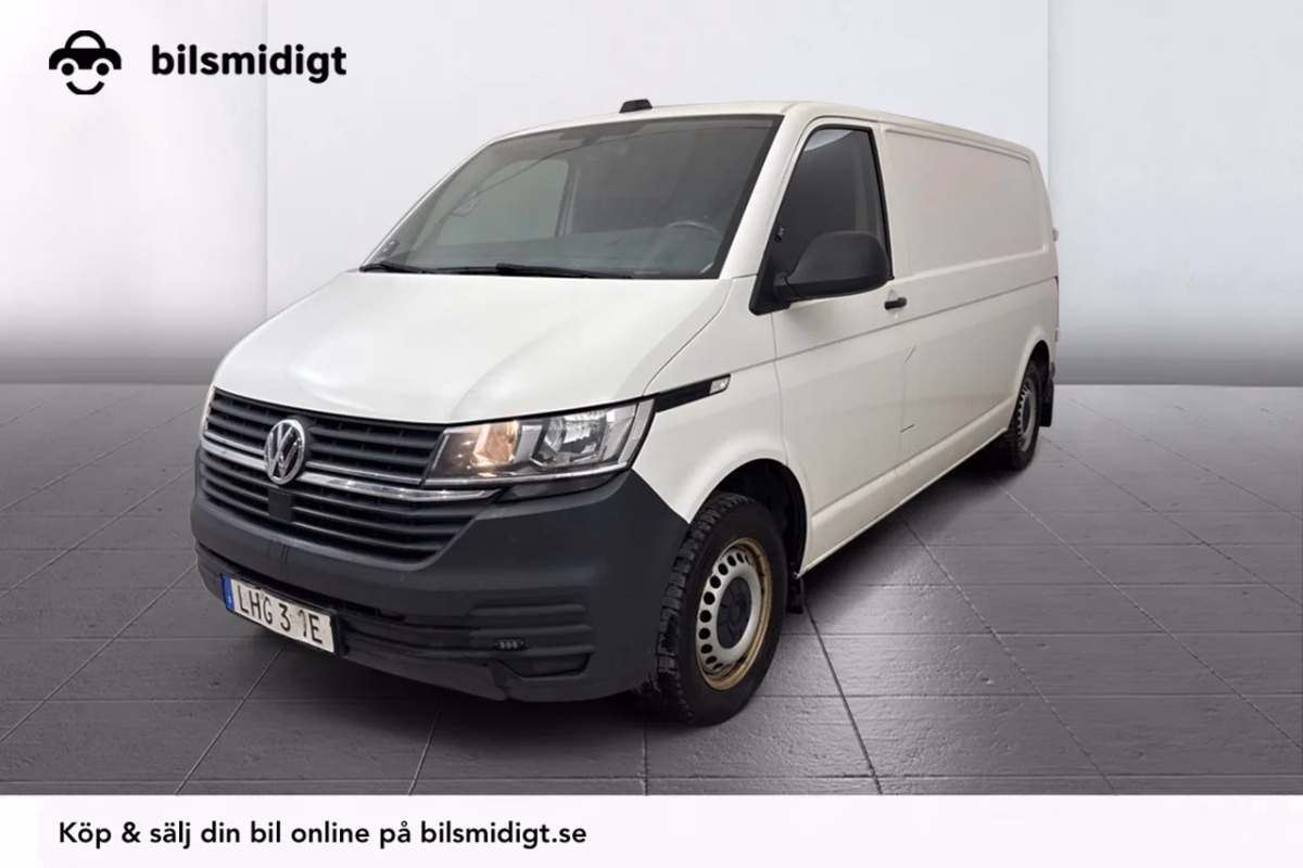 Volkswagen Transporter T30 2.0 TDI L2H1 Drag Inredd Kamera Värmare 150hk