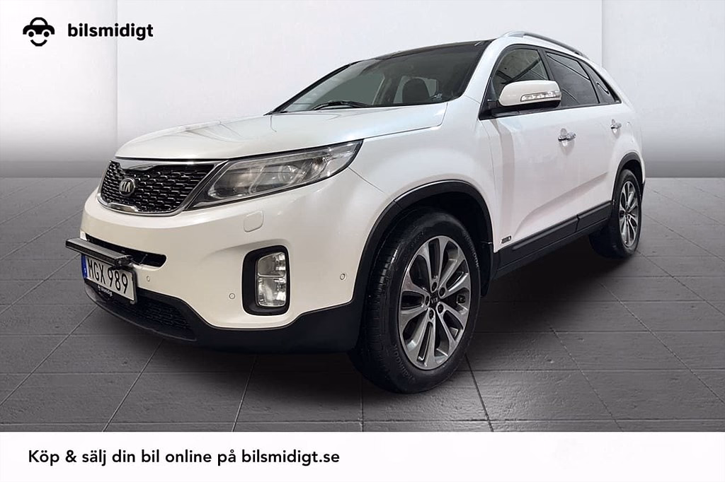Kia Sorento 2.2 CRDi 4WD 7-sits Drag Panorama Skinn Navi 197hk