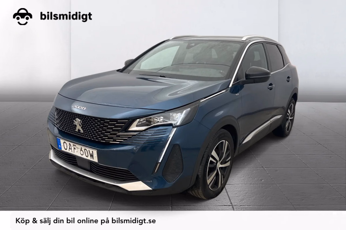 Peugeot 3008 1.2 PureTech GT Navi Kamera Delläder Cockpit MOMS