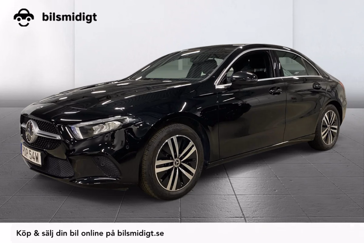 Mercedes-Benz A 250 e Sedan Aut Navi Kamera P-assist MOMS 218hk