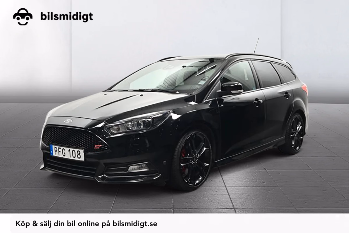 Ford Focus ST Kombi Aut Läder Elsäte Keyless Filassist 185hk