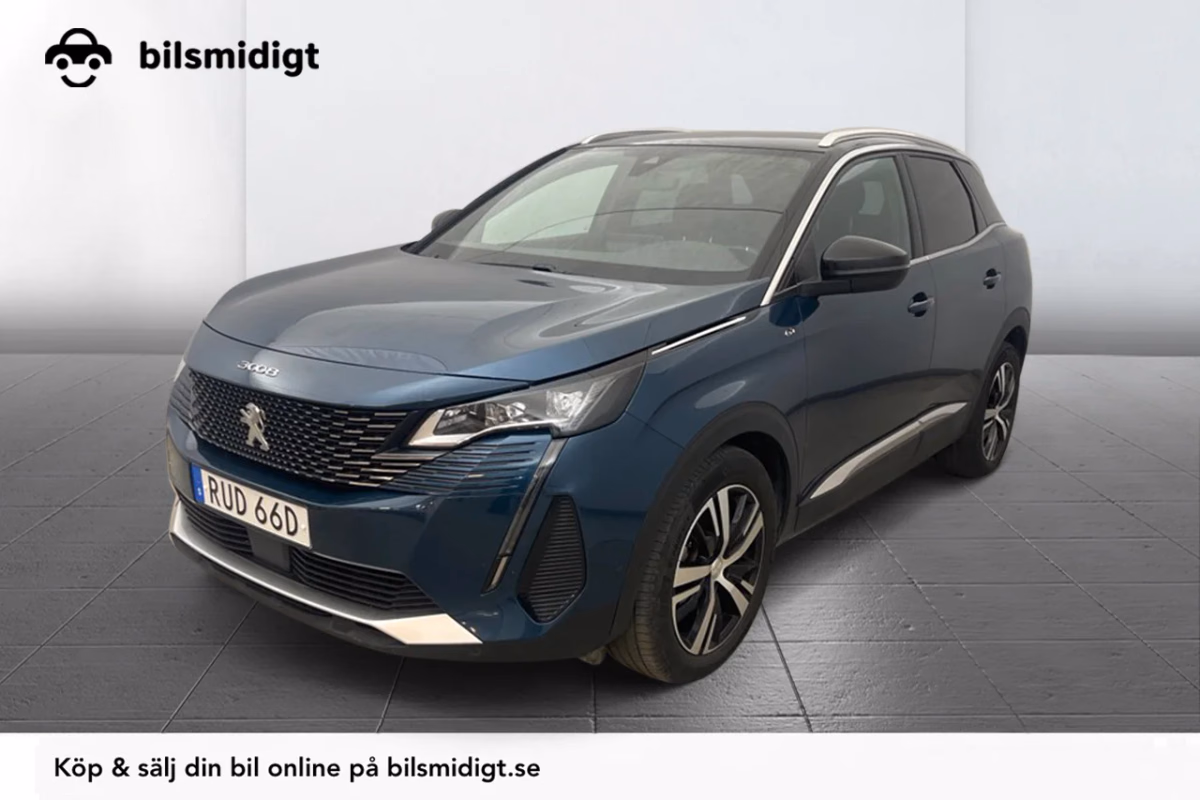 Peugeot 3008 1.2 PureTech GT Navi Kamera Delläder Cockpit MOMS