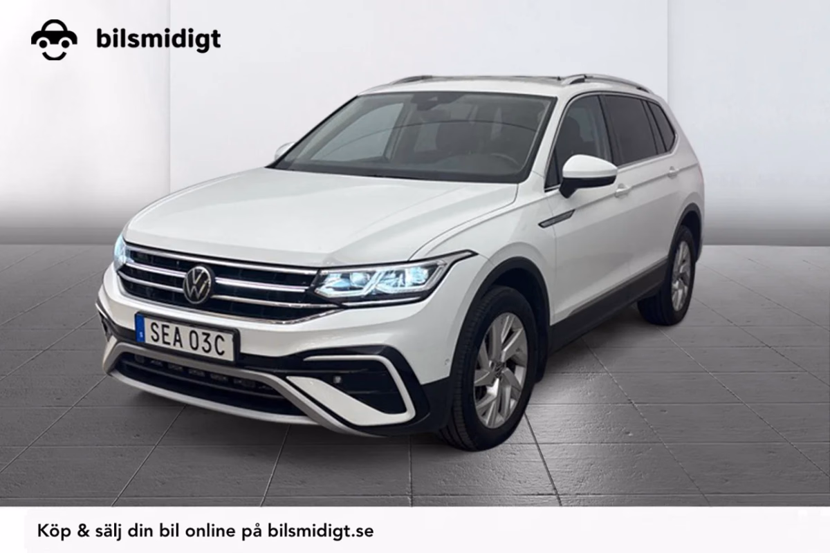 Volkswagen Tiguan Allspace 2.0 TDI 4Motion Elegance 5sits Drag Kamera Värmare Cockpit MOMS 200hk