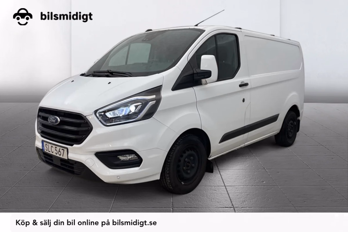 Ford Transit Custom 280 2.0 Automat L1 Drag Inredd Kamera P-Sensorer MOMS 130hk