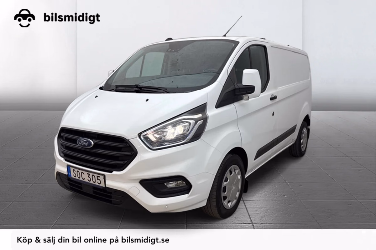 Ford Transit Custom 280 2.0 Aut L1 Drag Värmare Kamera 3sits MOMS