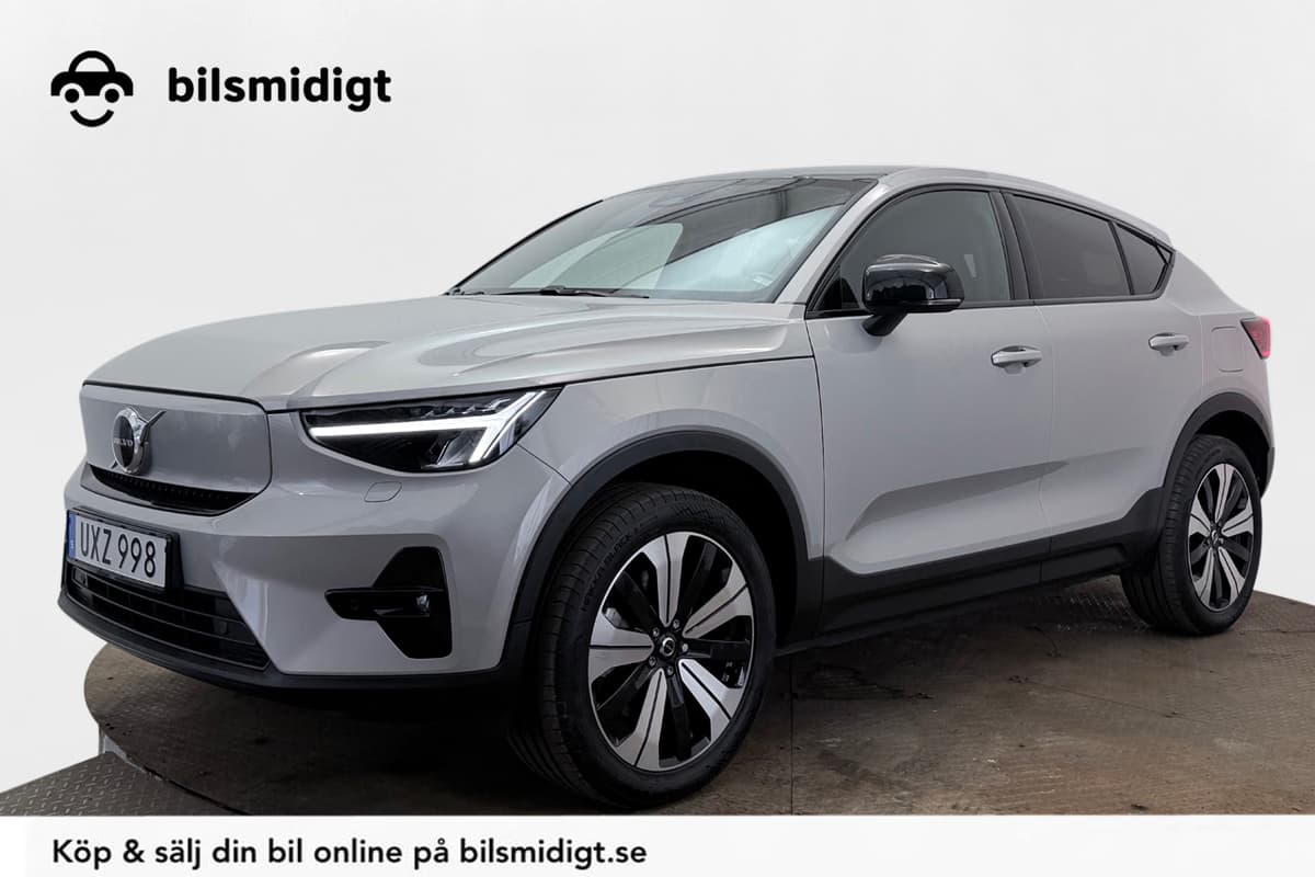 Volvo C40 Recharge Plus Dragkrok Panorama Backkamera BLIS Värmepump Moms/Leasing 231hk