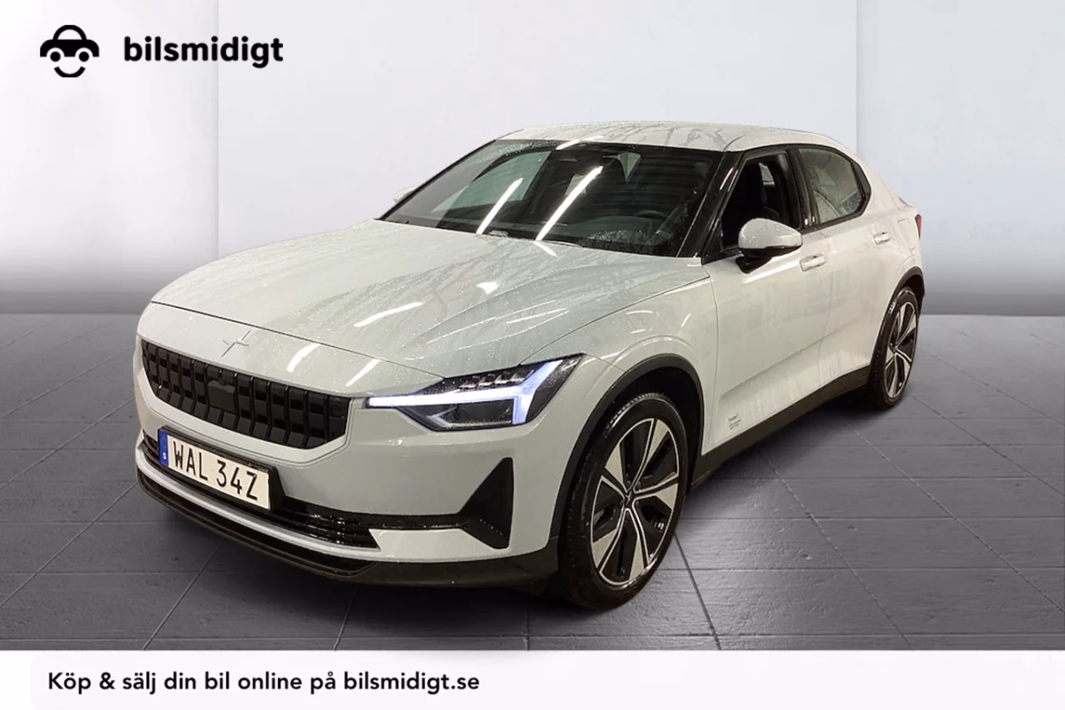 Polestar 2 Standard Range Drag Elstolar Cockpit Keyless MOMS 231hk