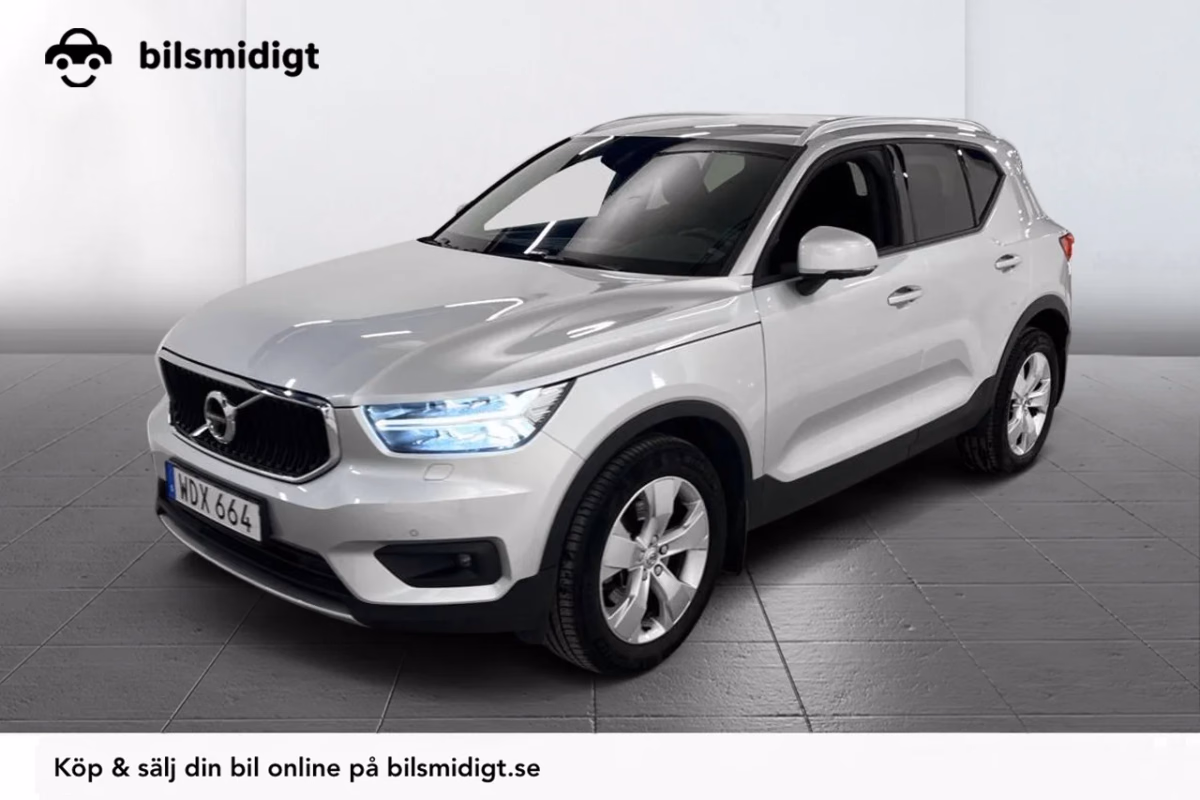 Volvo XC40 T4 Momentum Pro Skinn Stolminne Värmare 360° Navi P-Klima