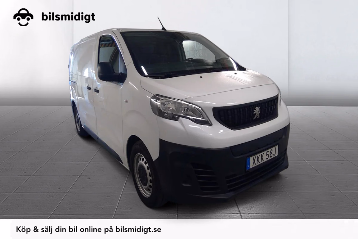 Peugeot e-Expert L2 75 kWh Drag Inredd 360° 3-sits MOMS 136hk