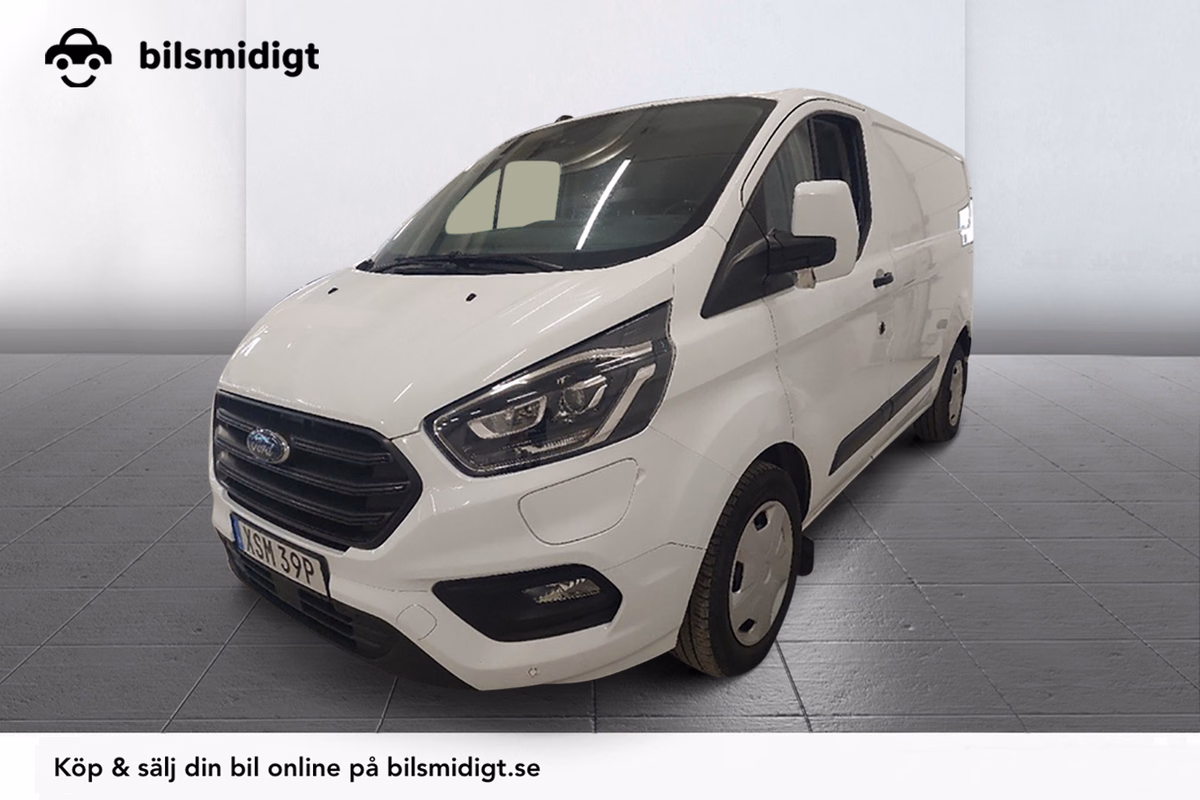 Ford Transit Custom 340 Plug-in L1 Kamera P-Sens 3-sits MOMS 126hk